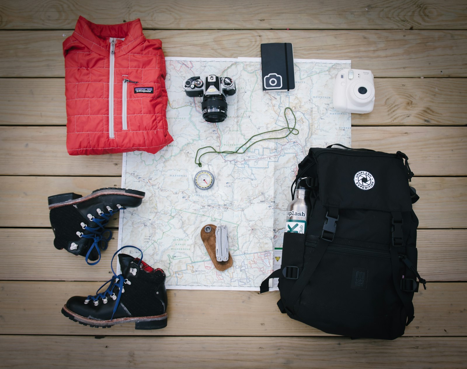 The packing list we actually use